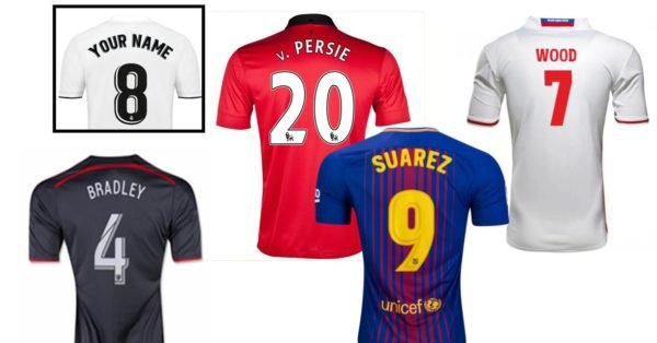 Football Shirt Printing Preston