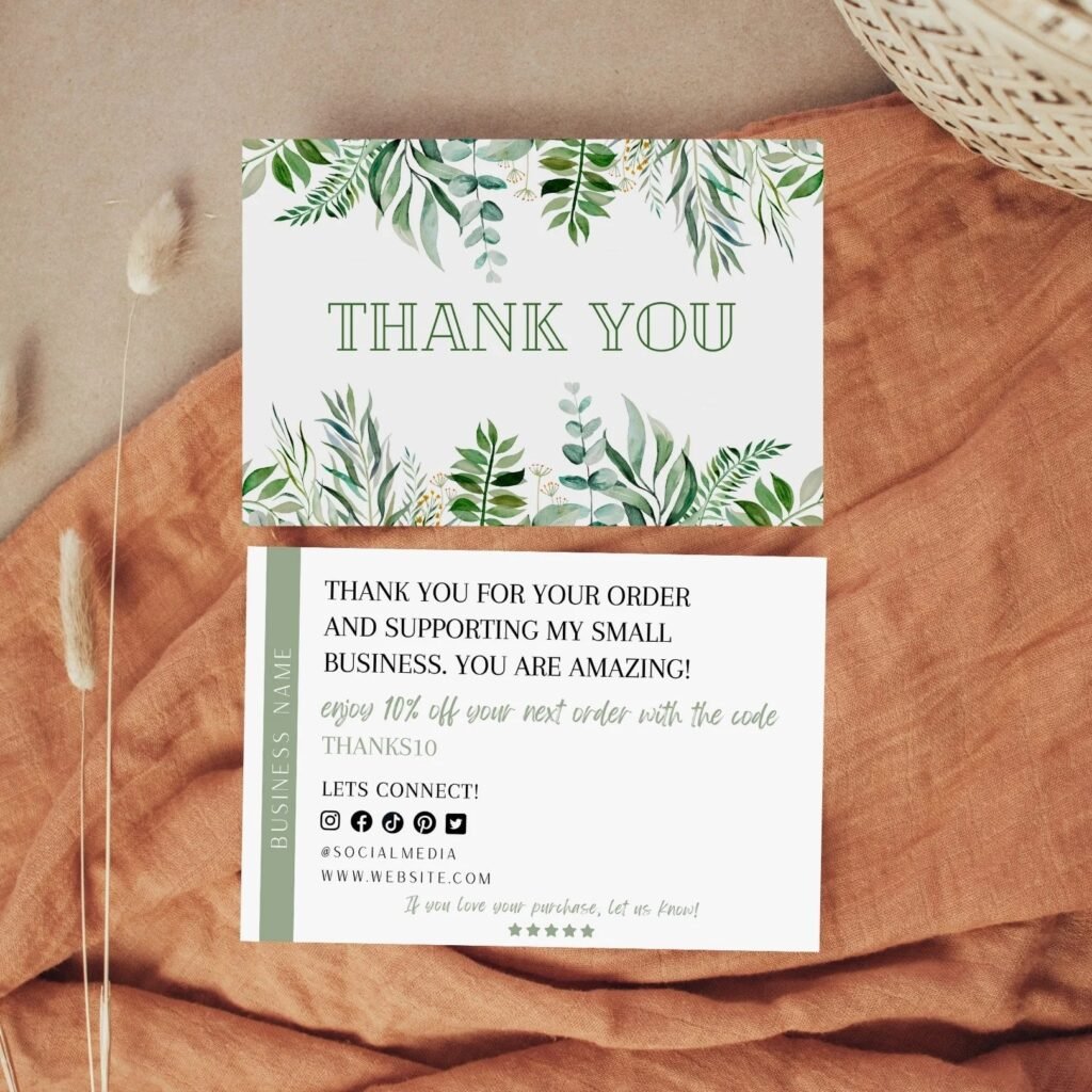 Thank You Cards Printing Preston